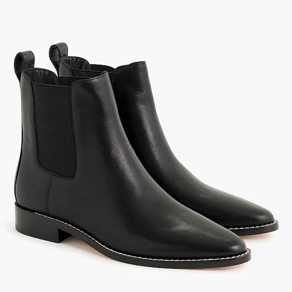 Leather Chelsea boots